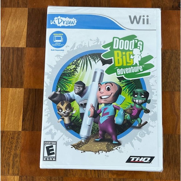 Wii Other - Wii uDraw Dood's Big Adventure